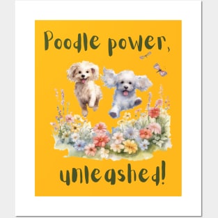 Poodle Power Unleashed Posters and Art